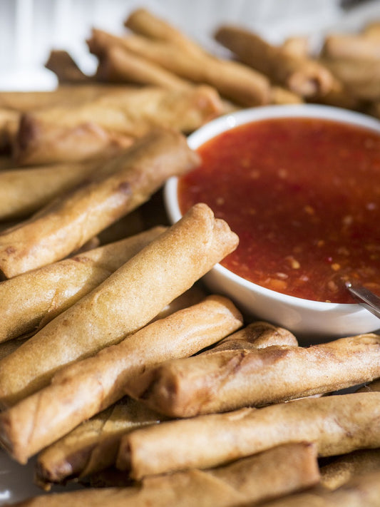 Lumpia: A perfect match when served for dinner we now serve it with a grandma’s touch.